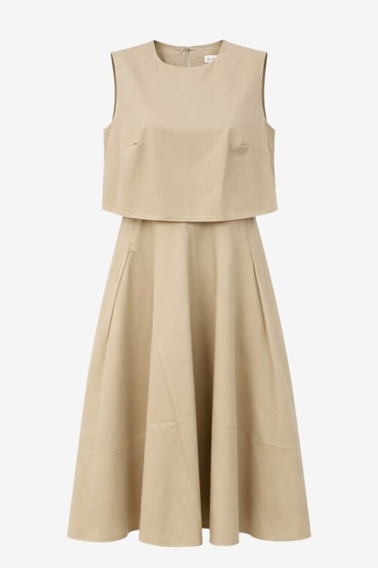 Poplin mid dress, fra Jane Lushka
