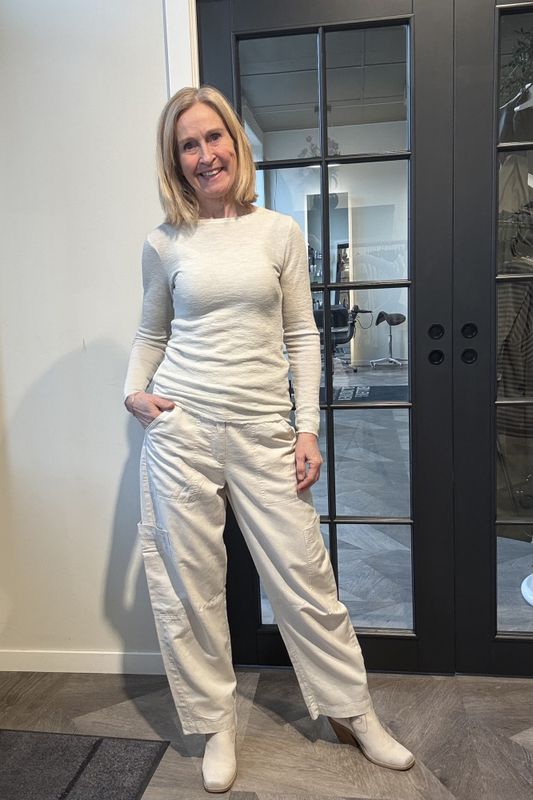 By basics  sin base genser med båthals 4006