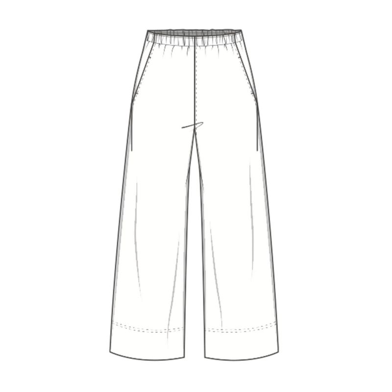 13023 By basics poplin bukse