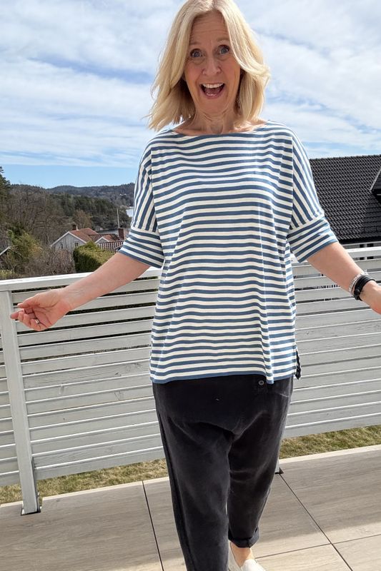 4309 By basics økologiske bomulls T-skjorte 