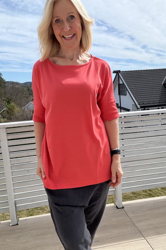 4309 By basics økologiske bomulls T-skjorte 