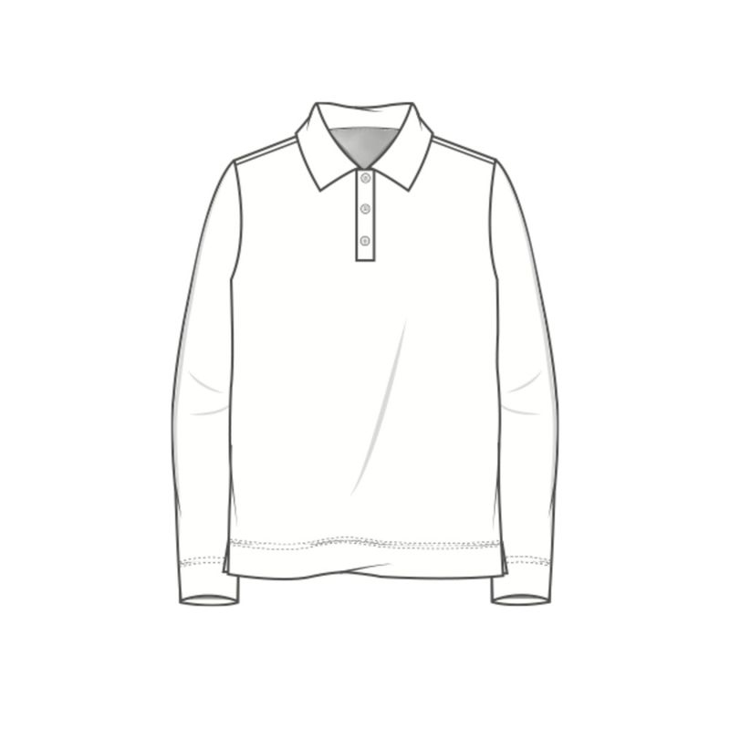 By basics 4058, Polo genser med krage