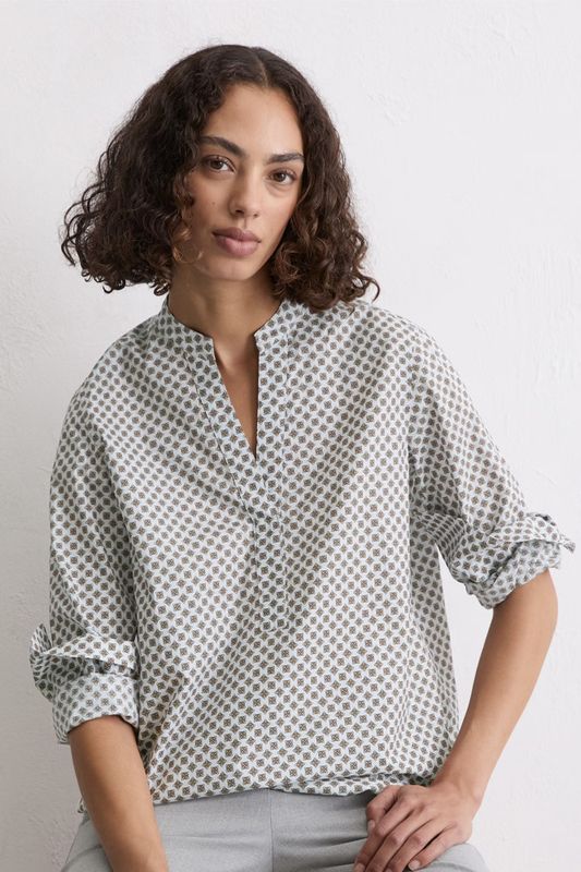 Marc´OPolo skjorte-bluse med print