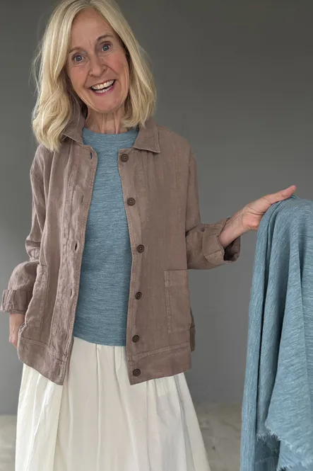 Hovedbilde 11004 By basics sin gode lin jakke