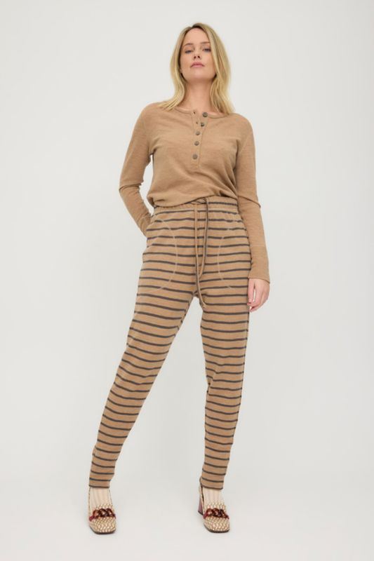 3009 Merinoull bukse med lommer fra By basics