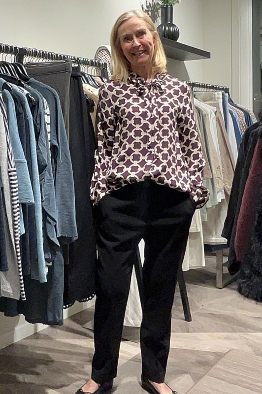 Flott viskose bluse fra Seidensticker